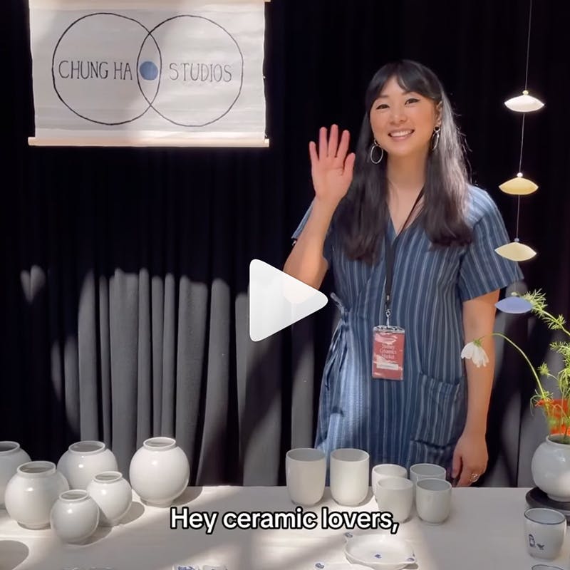 Video featuring stallholders at Sydney Ceramics Market